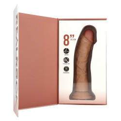 Ultra Realistic Skin by RealRock Gode vibrant Curved 20 x 4.6 cm Latino